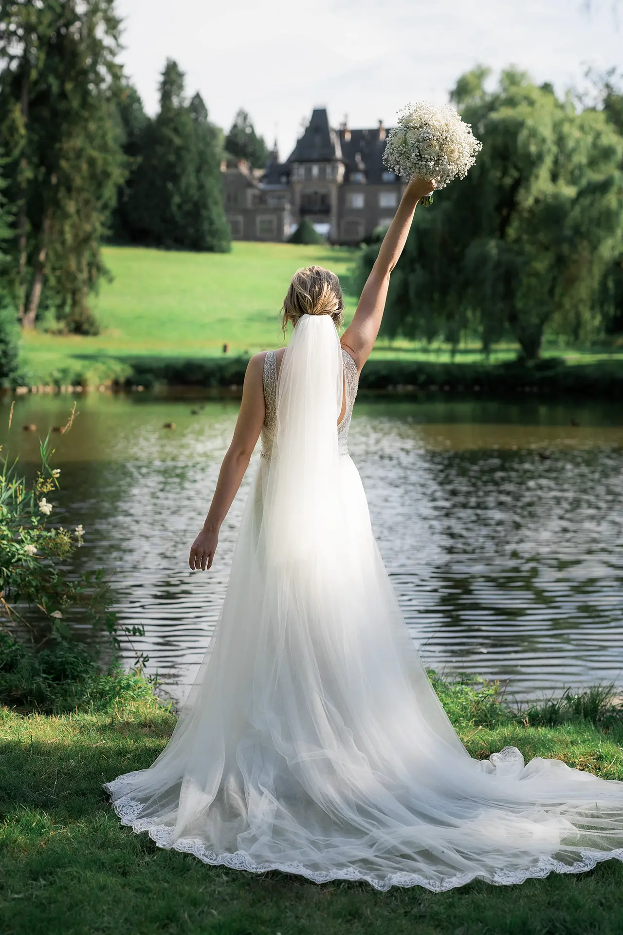 Brautkleid Hochzeitsfoto
